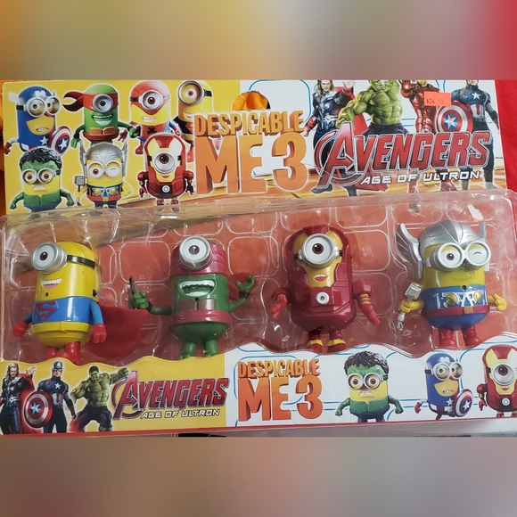 Other - Despicable Me 3 Minion Action Figures Set